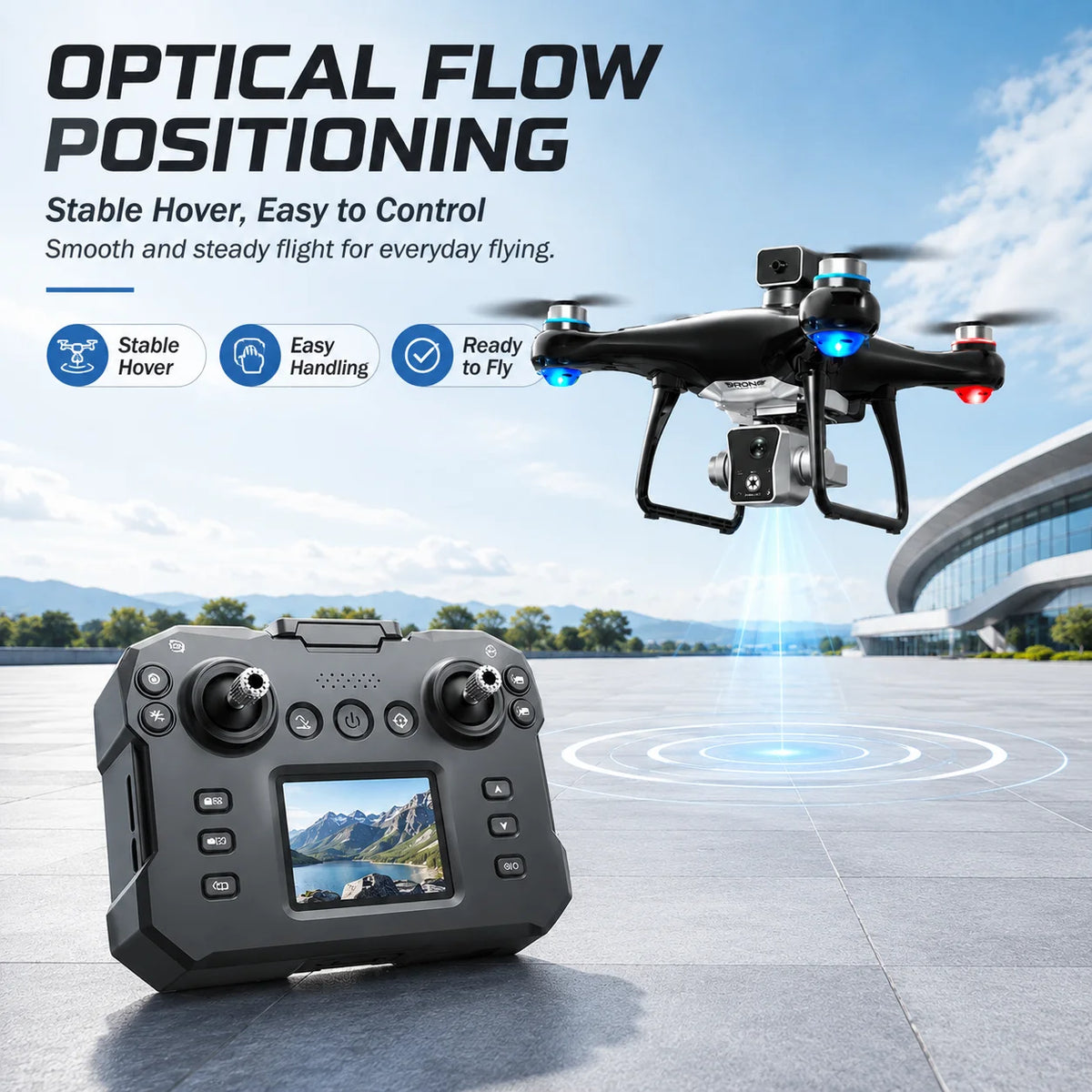 ZNLYRION Brushless Drone Featuring 360 Obstacle Avoidance And Dual Camera