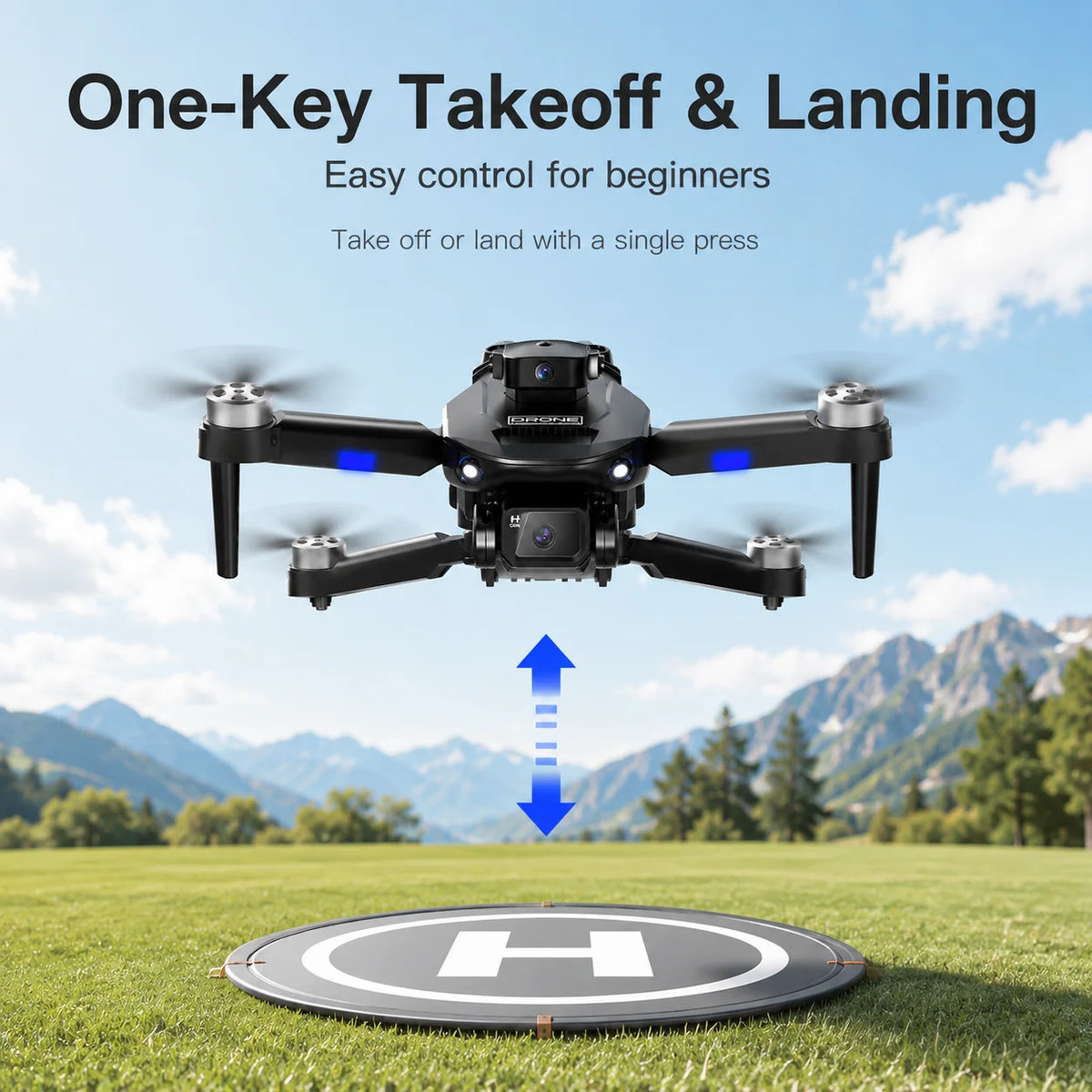 ZNLYRION Brushless Drone Featuring 4K Dual Camera And Obstacle Avoidance