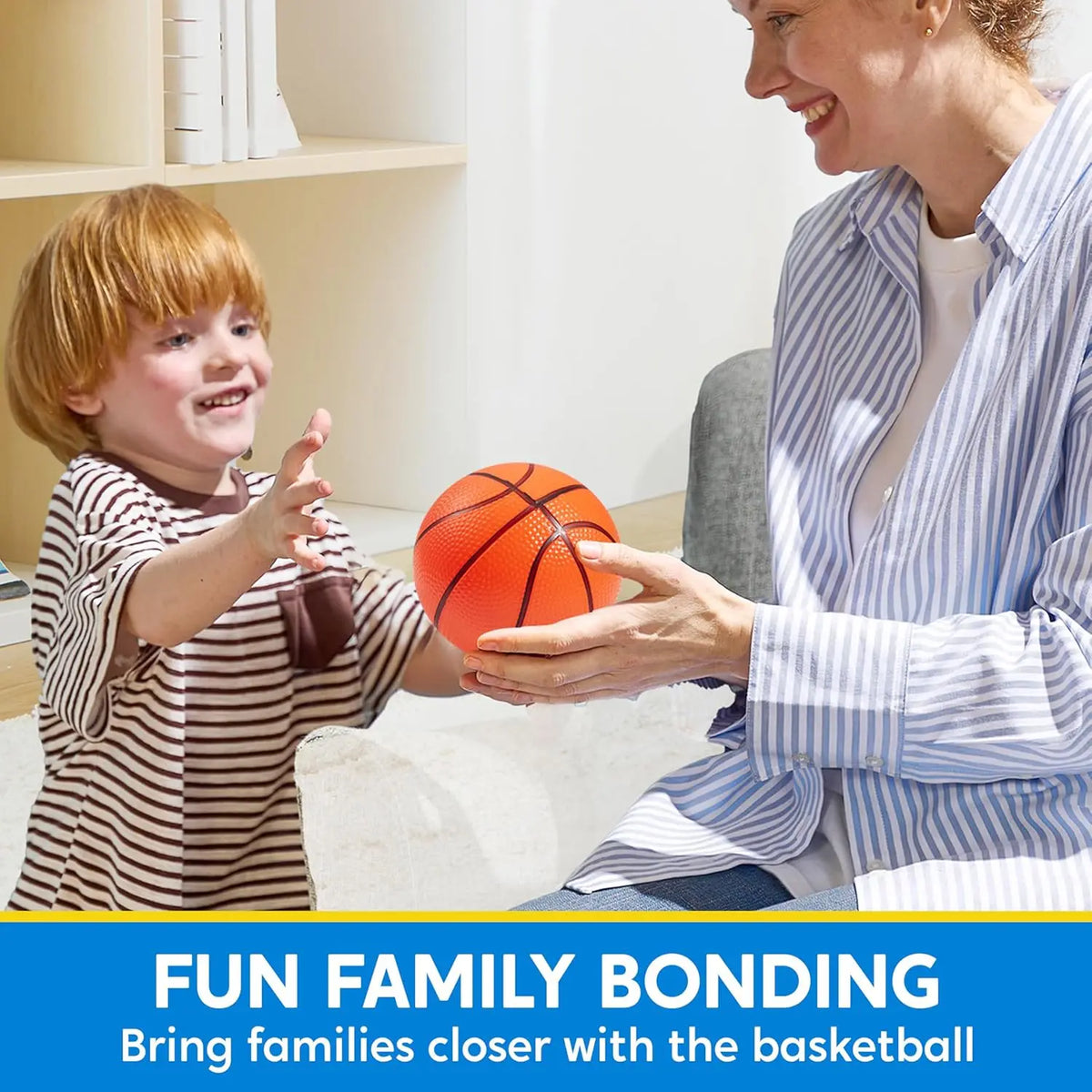 Joyfy Mini Basketballs for Kids Indoor Hoop Play and Gifts
