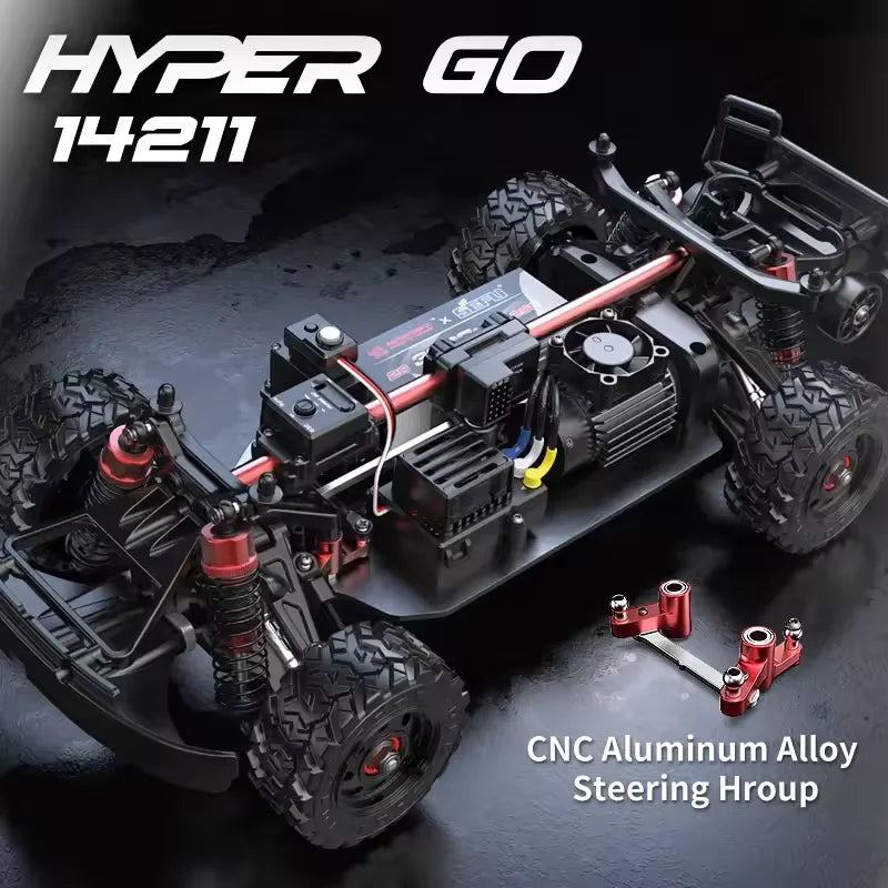 Jyscend 1/14 Scale Brushless 4WD Remote Control Racing Car