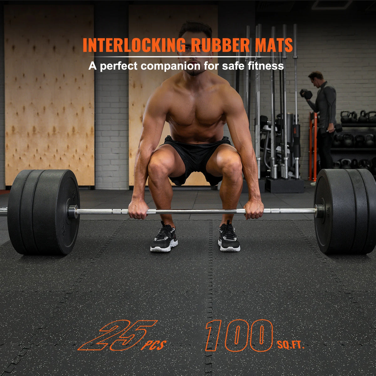 SucceBuy Waterproof Interlocking Eva Foam Rubber Gym Exercise Mats