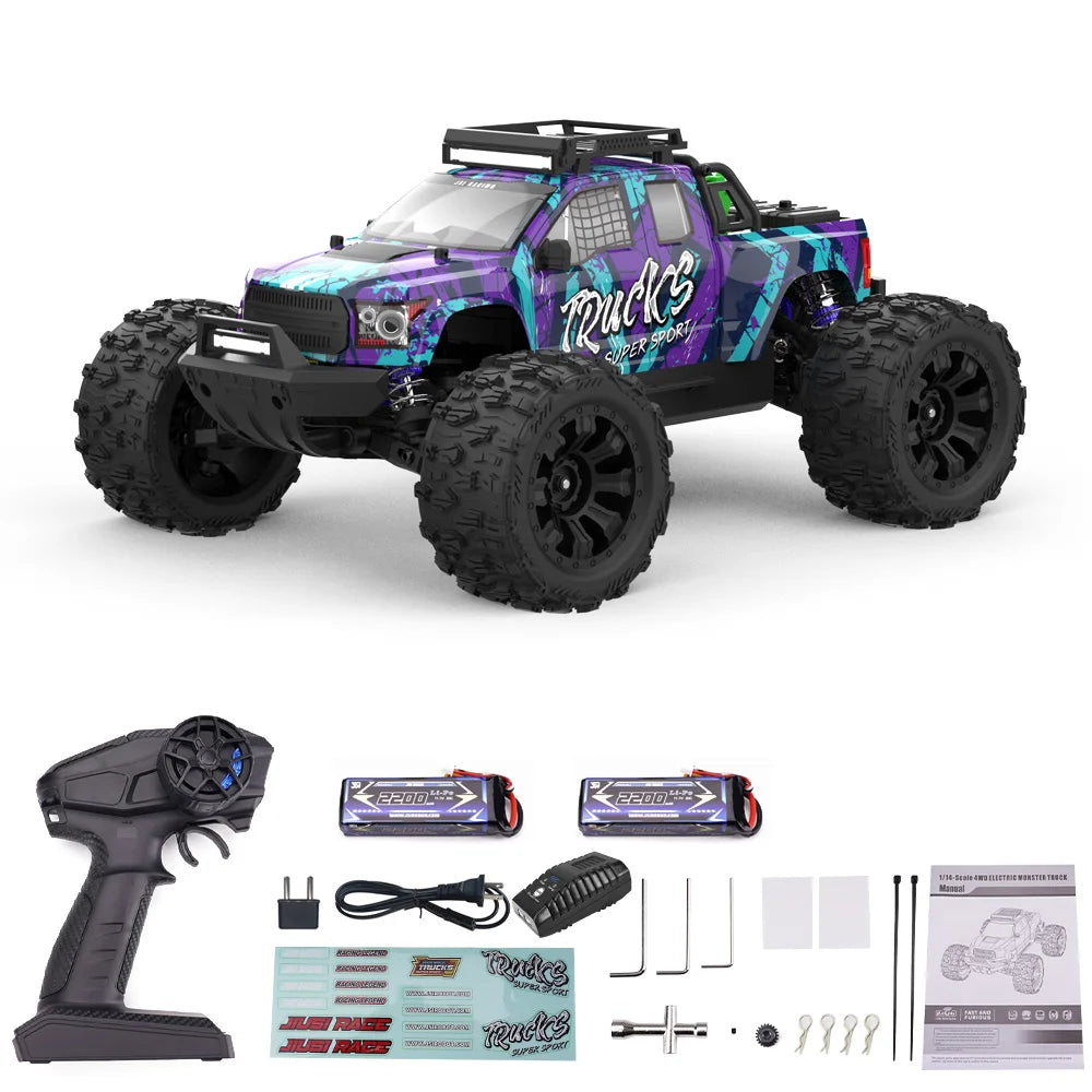 JIUSI PT14R Brushless 4WD Remote Control Off Road Car