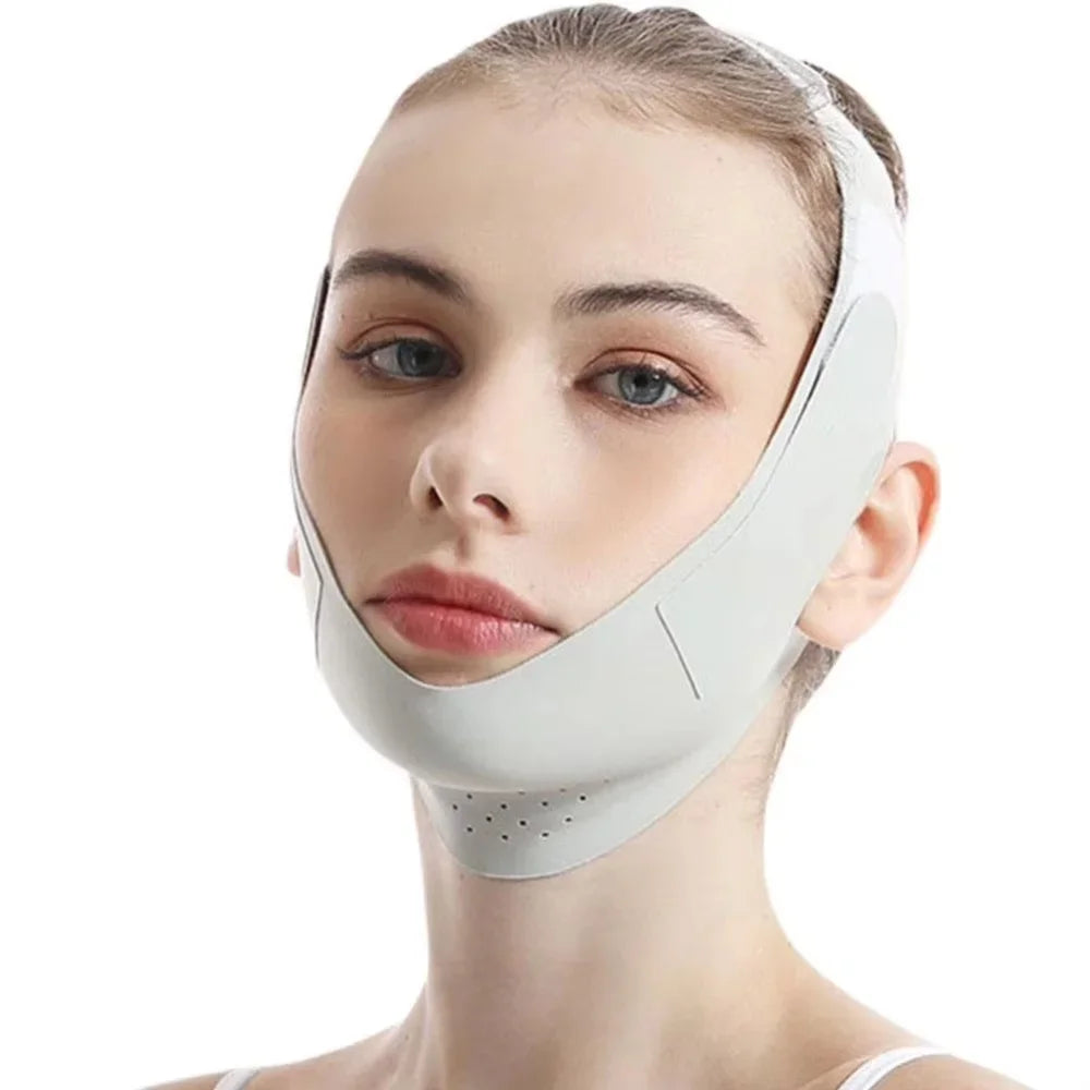 Adjustable V Shape Face Lift Band For Double Chin Reduction