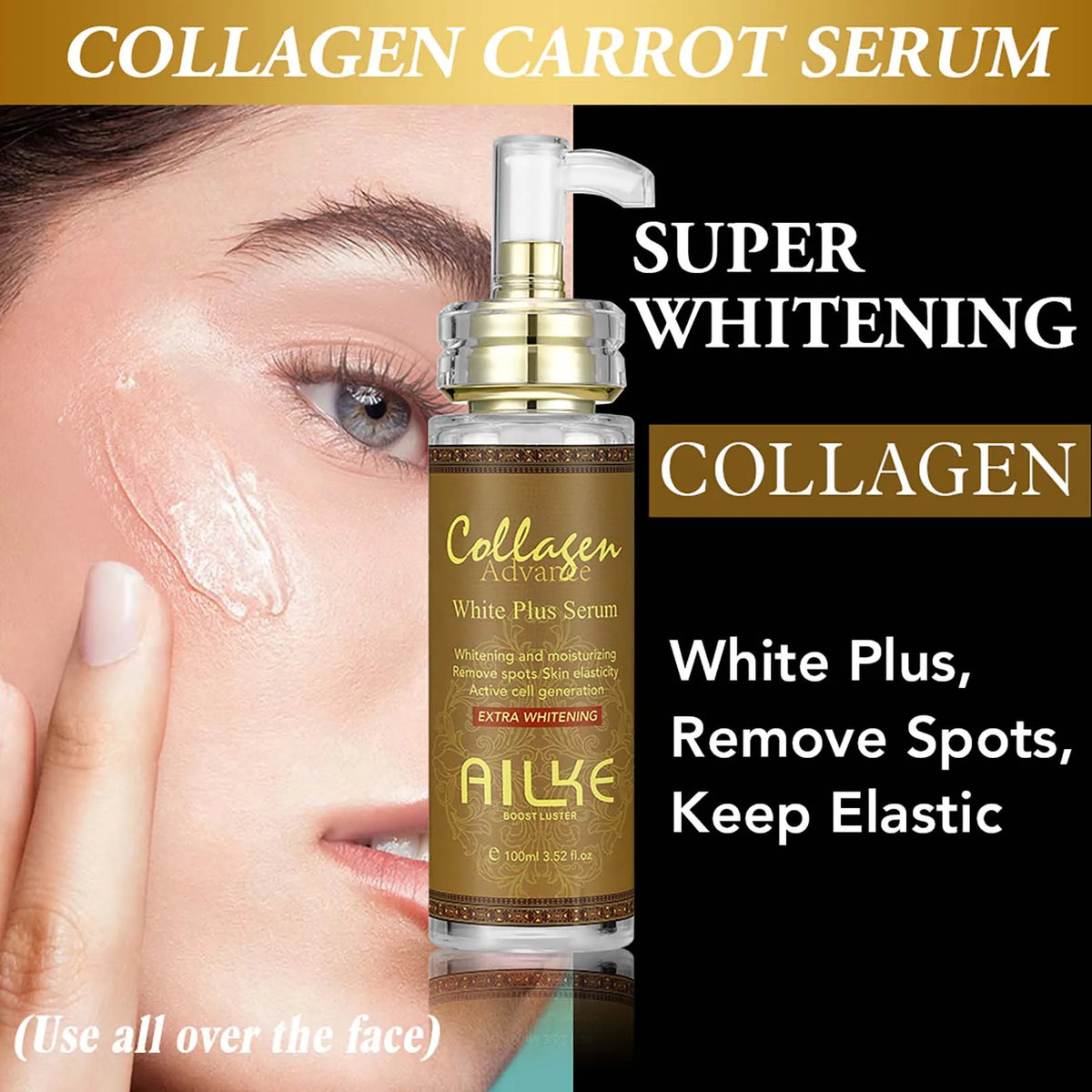 Ailke Collagen Skin Care Set For Women Whitening Moisturizing