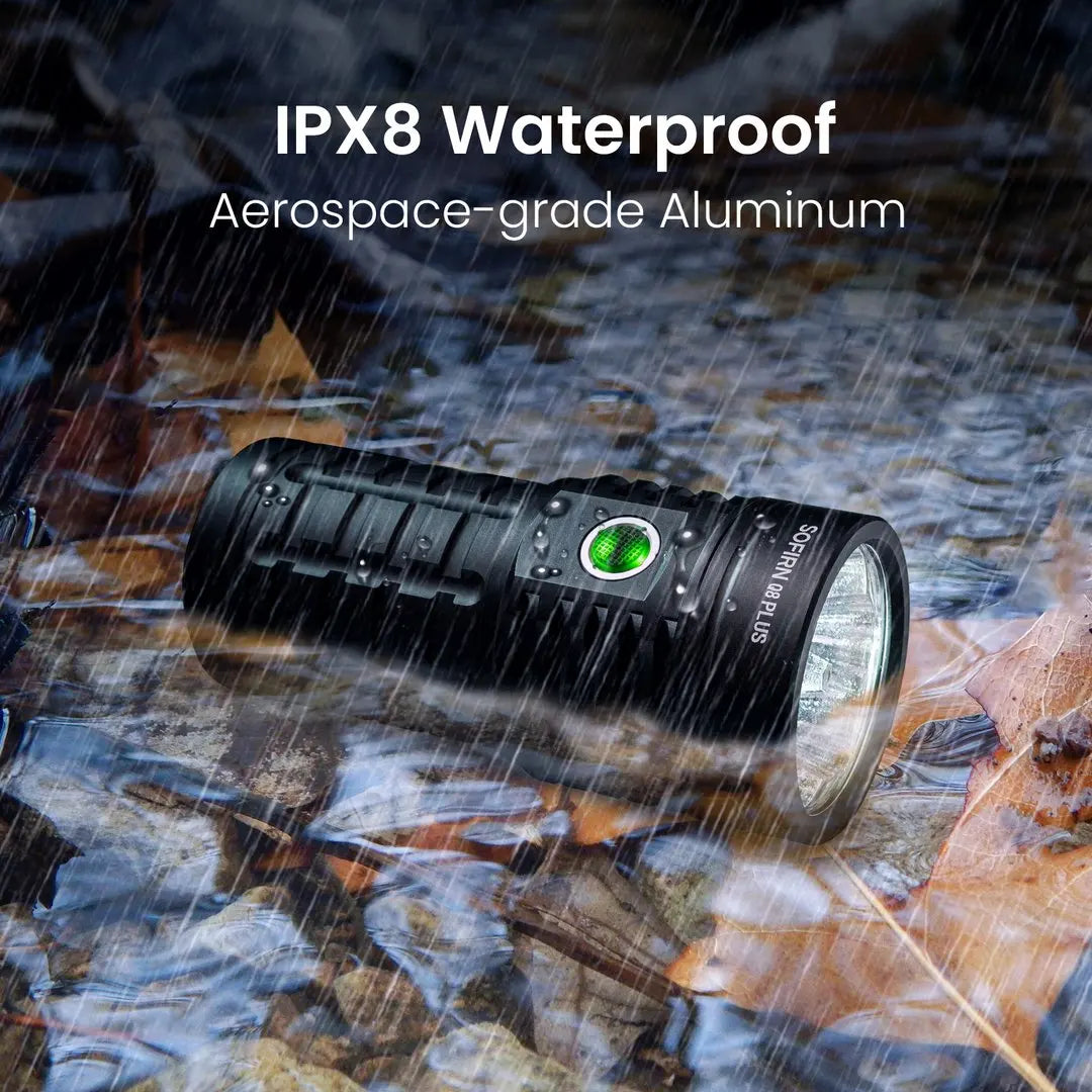 Sofirn Q8 Plus Xhp50b Flashlight Usb Rechargeable 16000 Lumen