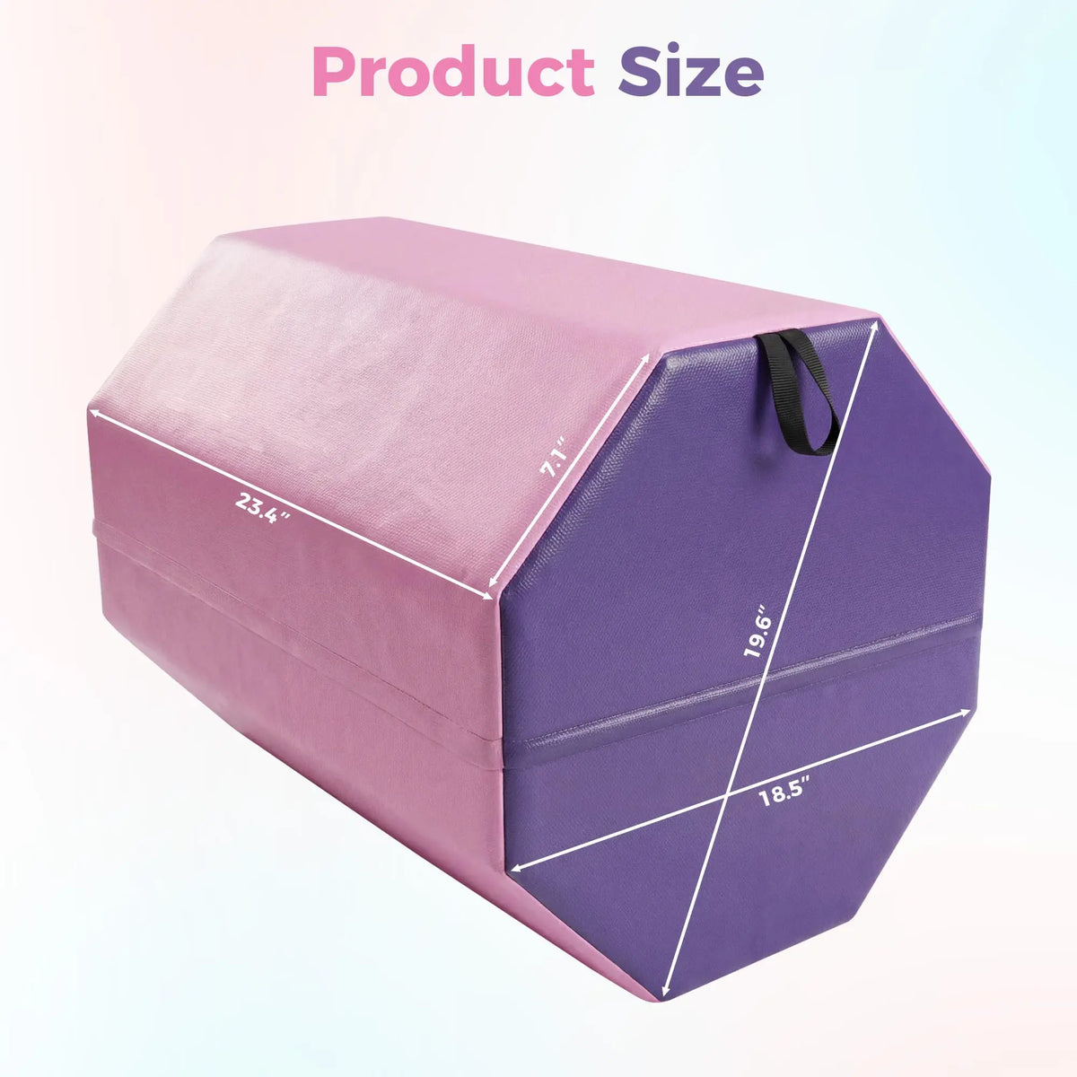 Gymnastics Backbend Somersault Trainer Octagon Tumbling Mat For Training
