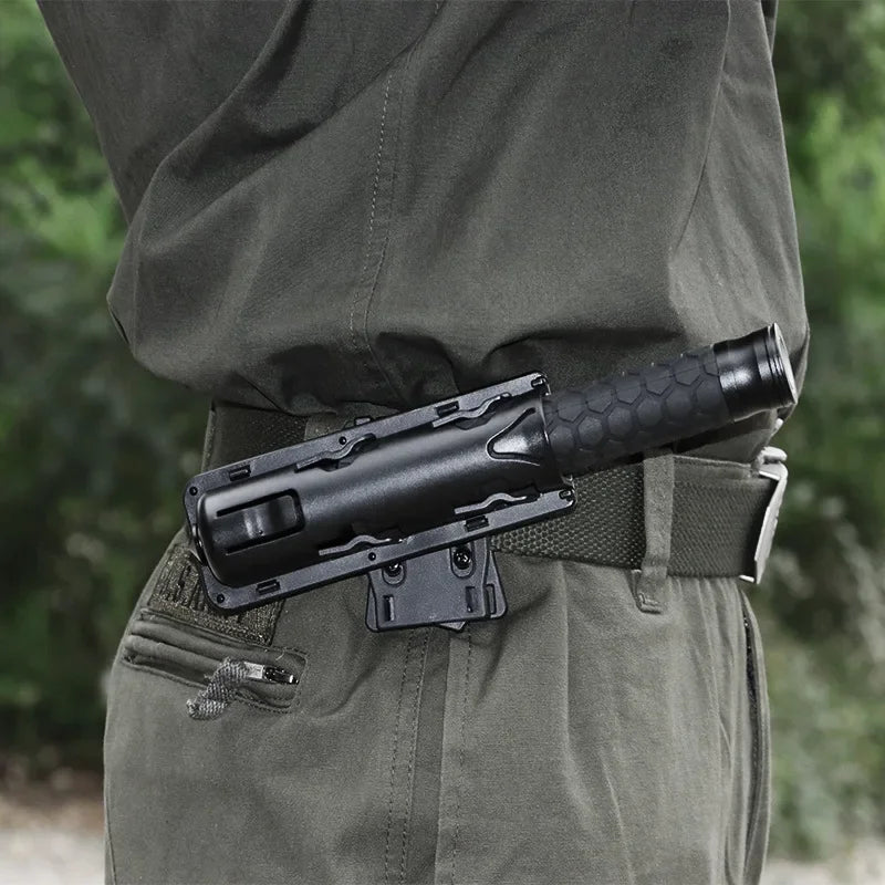 Universal Retractable Baton Case With 360 Degree Rotation Holster