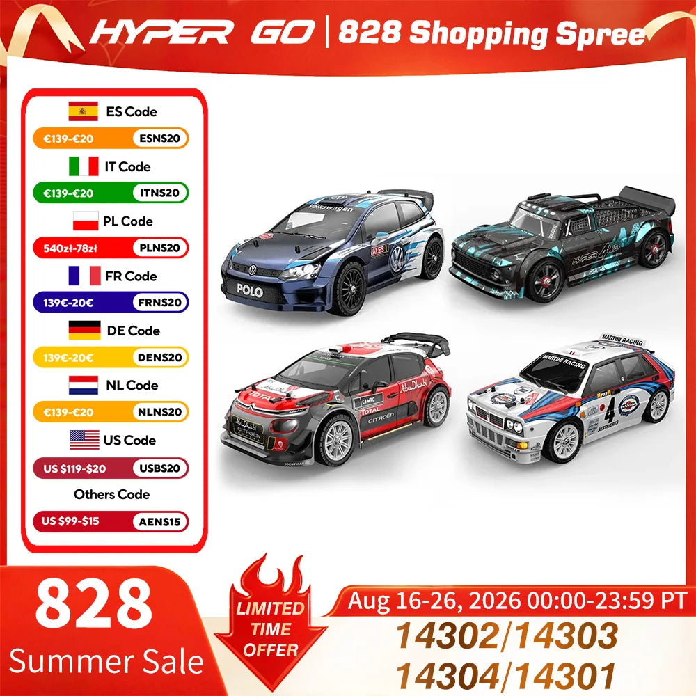 Jyscend Hyper Go RC Drift Car With Gyroscope Remote Control