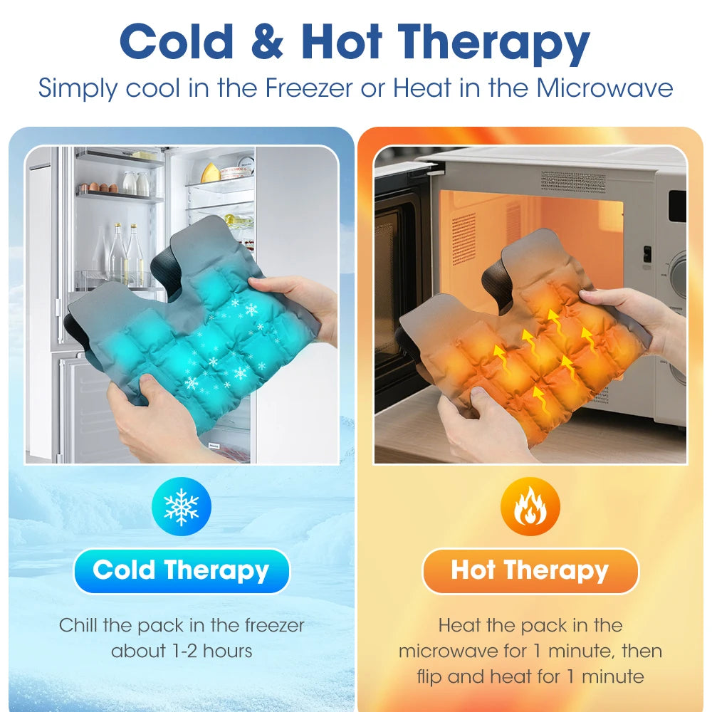 Hailicare Reusable Hot And Cold Knee Ice Pack Wrap