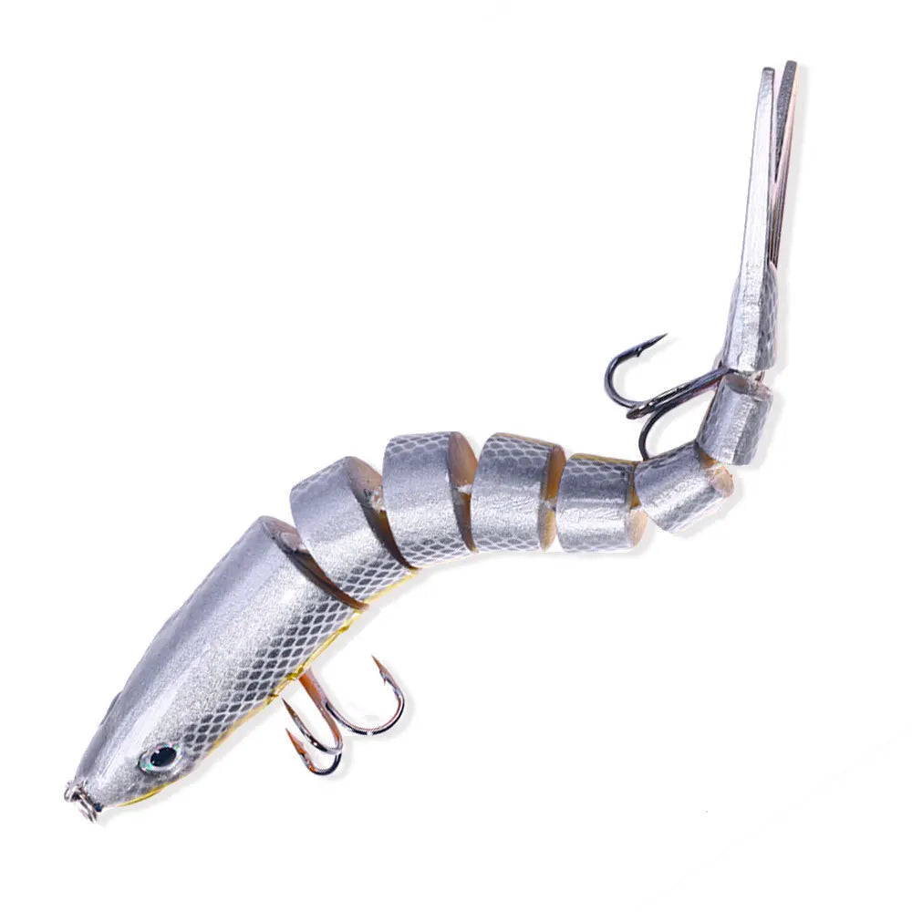 Multi Jointed Hard Topwater Bass Swimbaits Fishing Lure Set