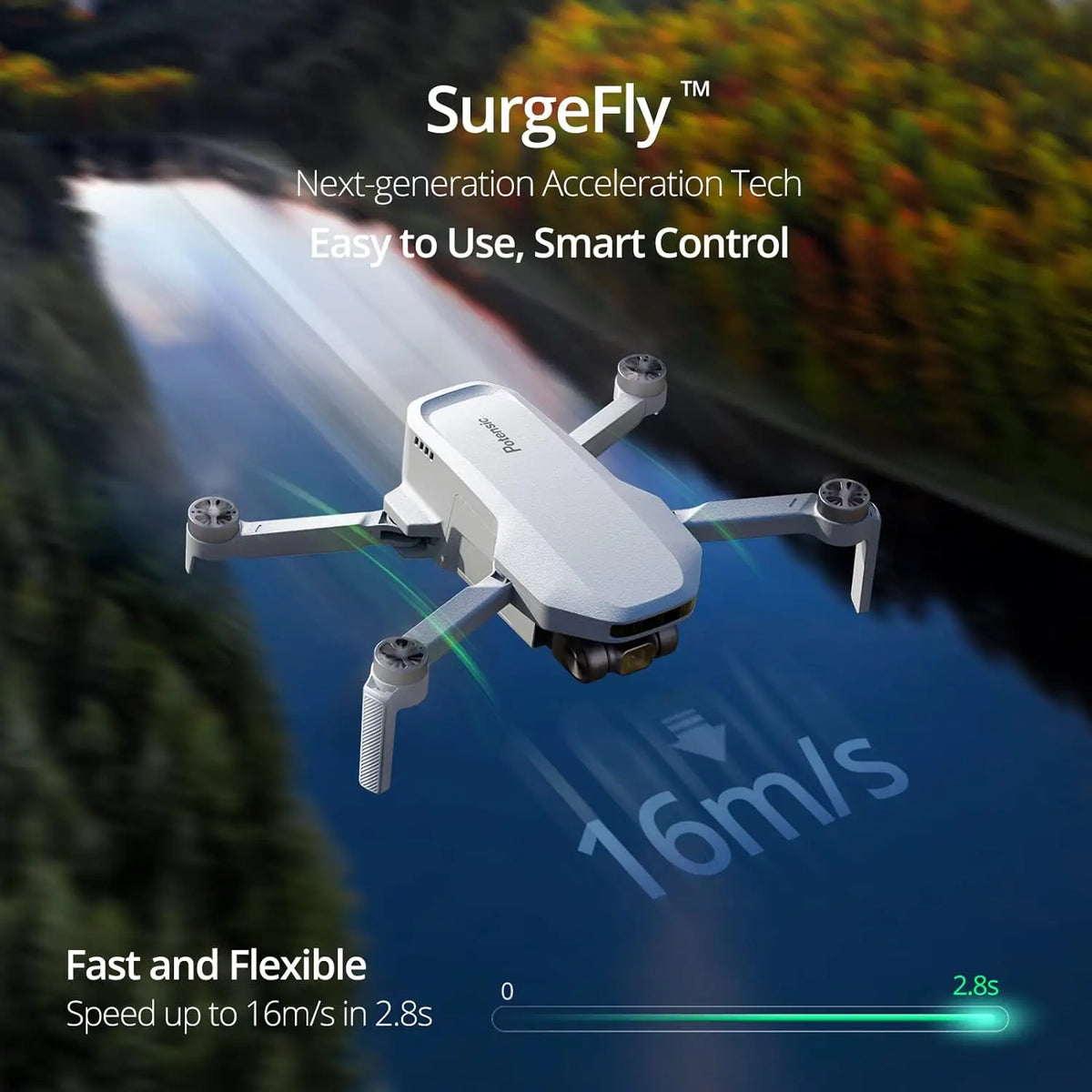 Potensic 4K GPS Drone Single Axis Gimbal Under 249g