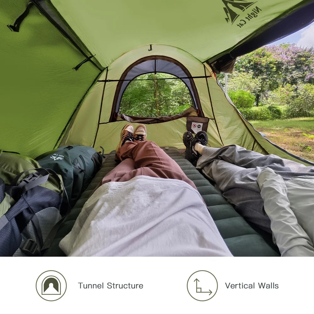 Night Cat Automatic Pop Up Tent With Durable Mosquito Netting