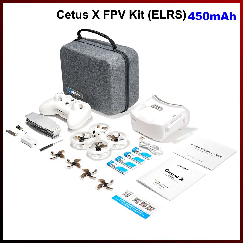 Betafpv Cetus X Fpv Drone Kit With Vr03 Goggles Bundle