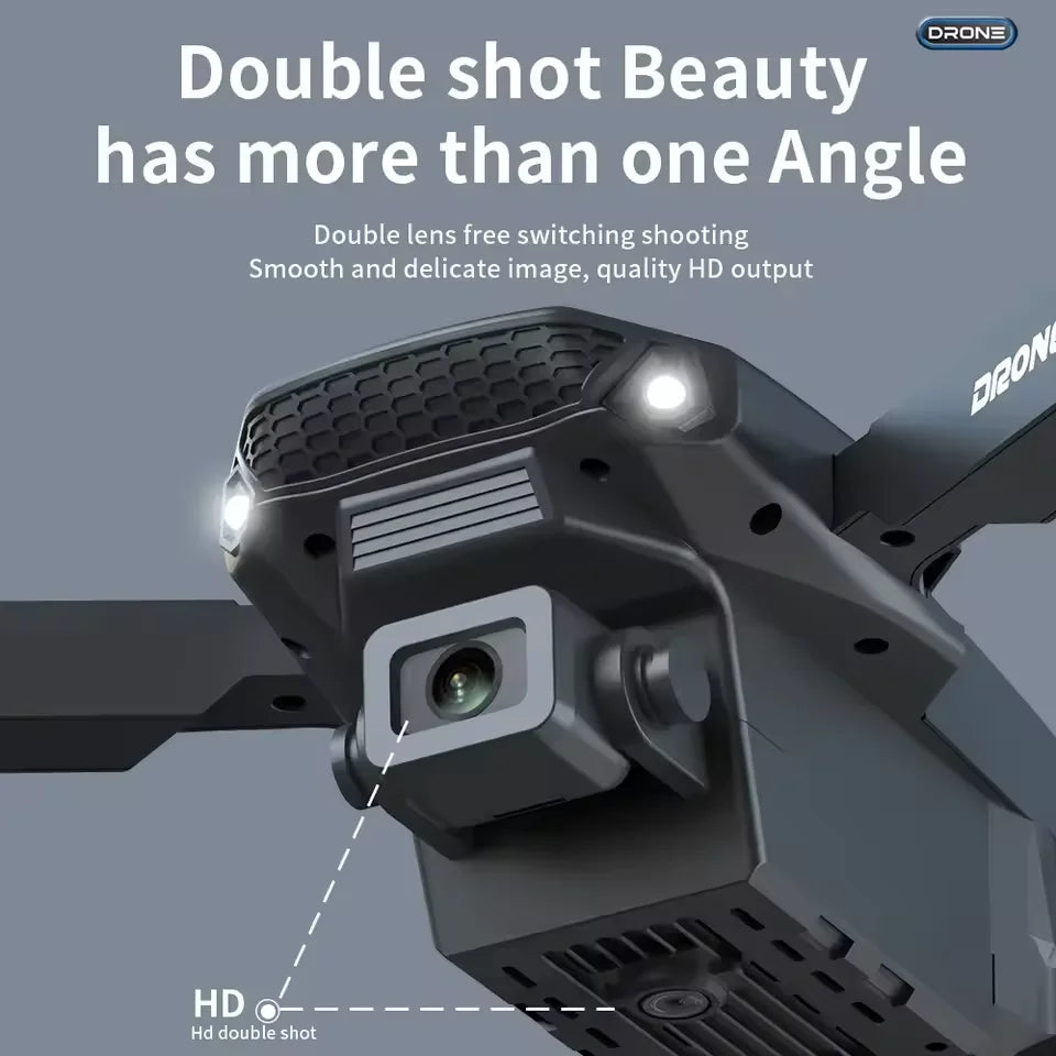 E88 Pro Foldable Quadcopter Drone With Dual HD Camera