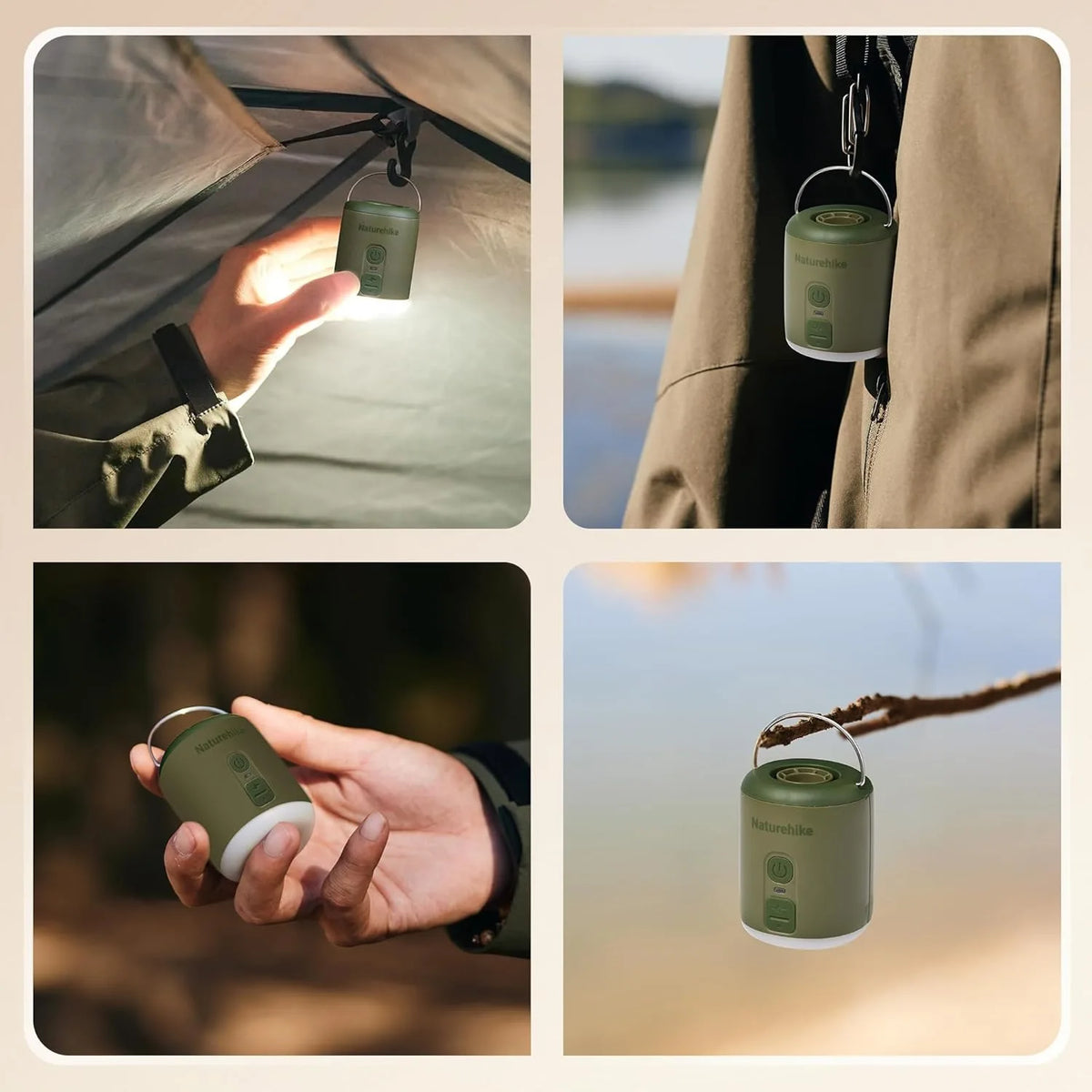 Naturehike Portable Rechargeable Air Pump For Camping Travel Gear
