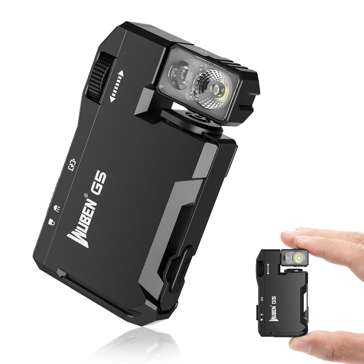 WUBEN Magnetic LED Flashlight 400 Lumens USB Rechargeable