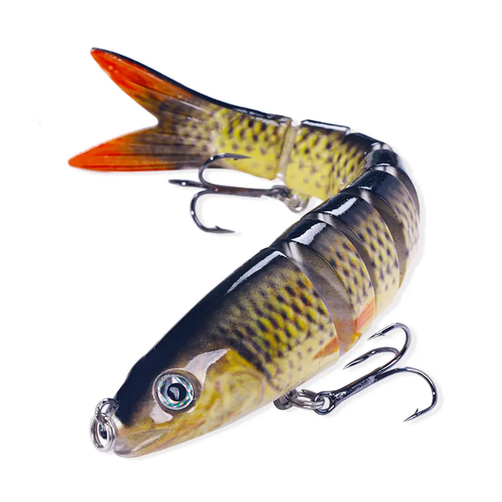 Multi Jointed Hard Topwater Bass Swimbaits Fishing Lure Set
