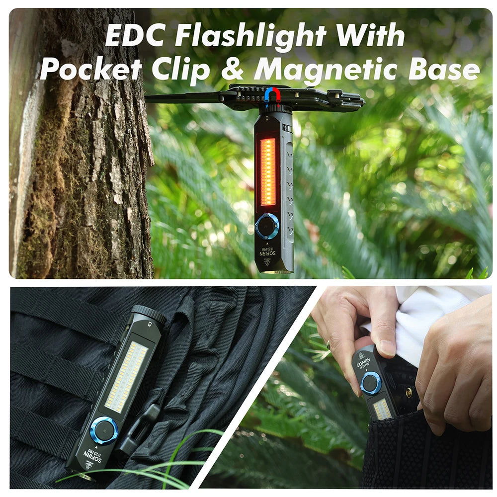 Sofirn IF23 PRO 5000LM XHP70B LED Flashlight USB C Rechargeable