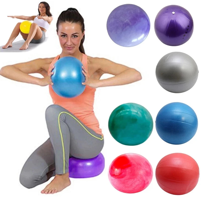 Smooth Yoga Ball for Home Training and Fitness Balance Exercises