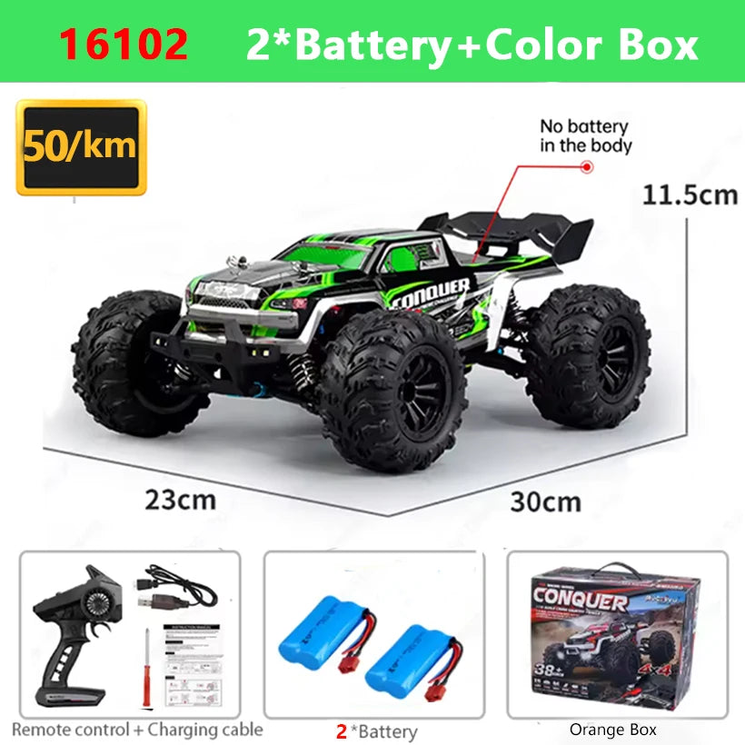 Four WD Brushless RC Racing Car With High Speed Remote Control
