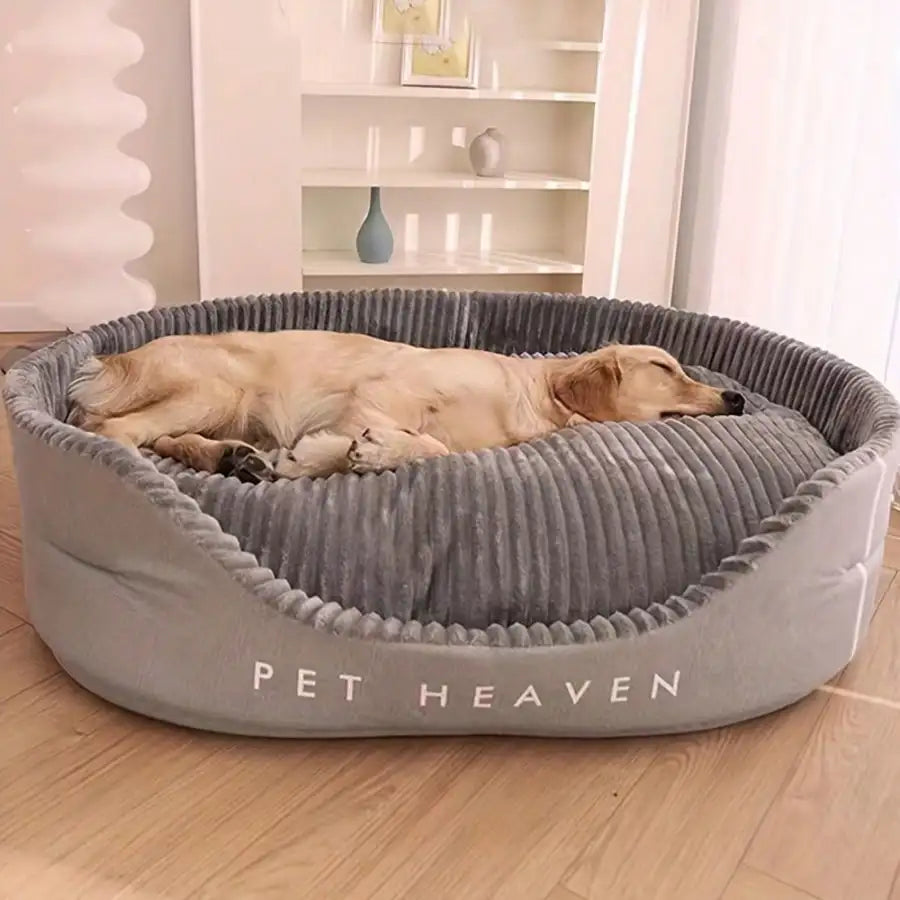 Luxury Cotton Pet Bed Warm Plush All Season Sleeping Cushion