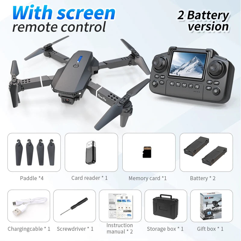 ZNLYRION Foldable FPV Drone With Dual Camera And Remote Control