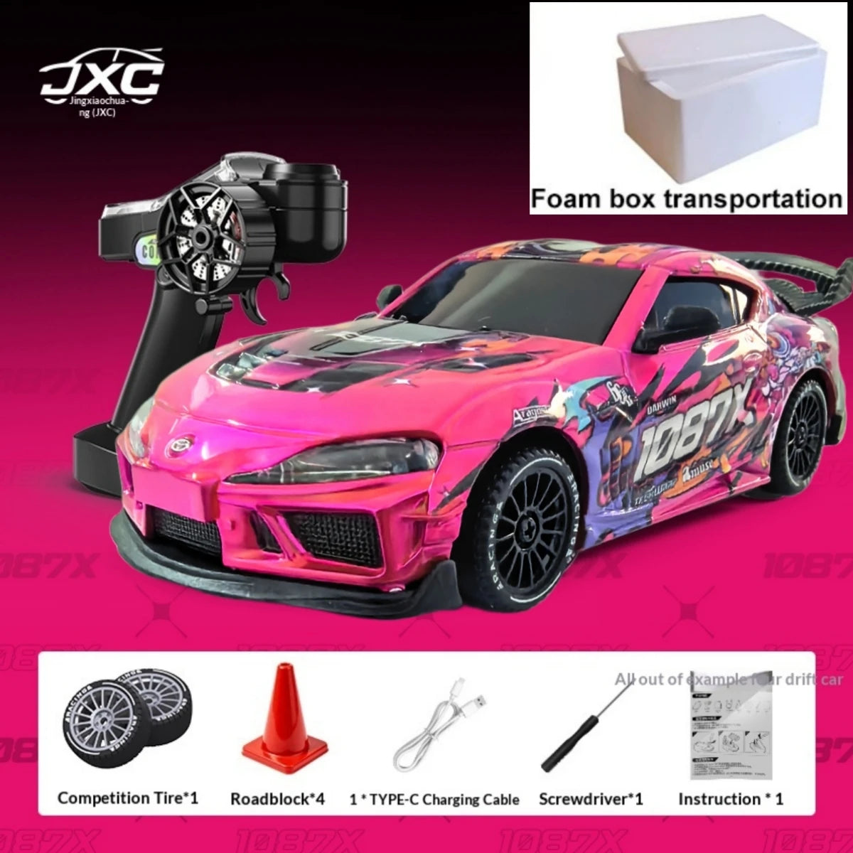 JJRC RC Drift Car With 2.4G Wireless Control And Gyroscope