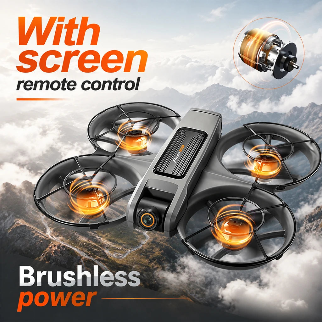 ZNLYRION 8K Drone With Dual Camera Brushless Motor And Remote