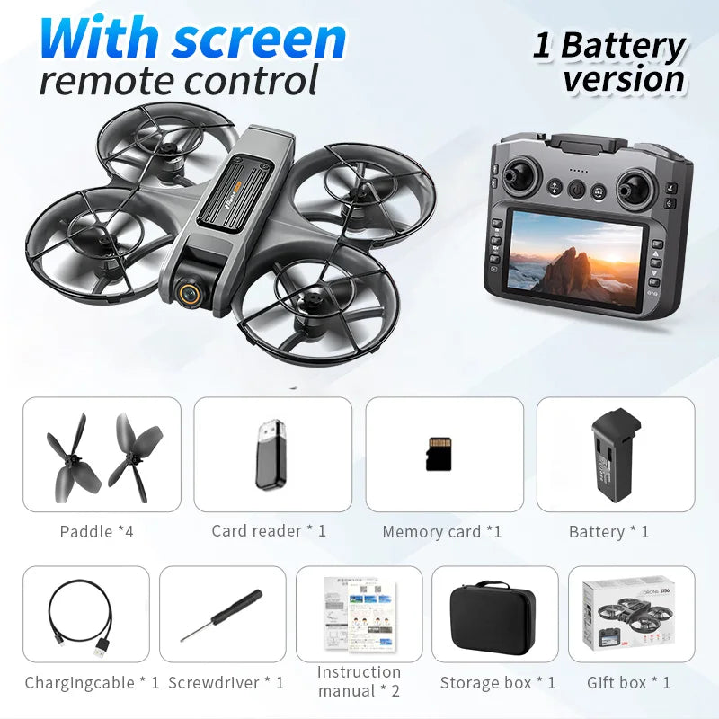 ZNLYRION 8K Drone With Dual Camera Brushless Motor And Remote