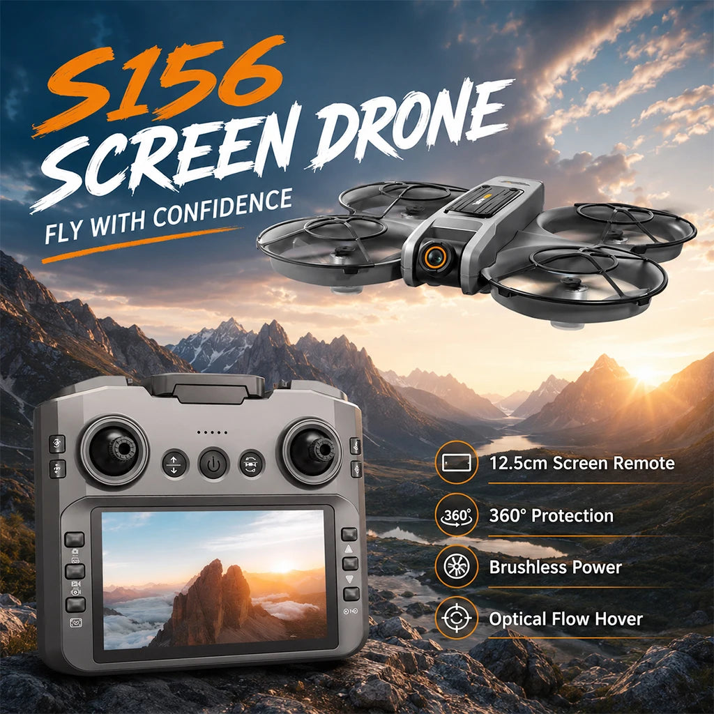 ZNLYRION 8K Drone With Dual Camera Brushless Motor And Remote