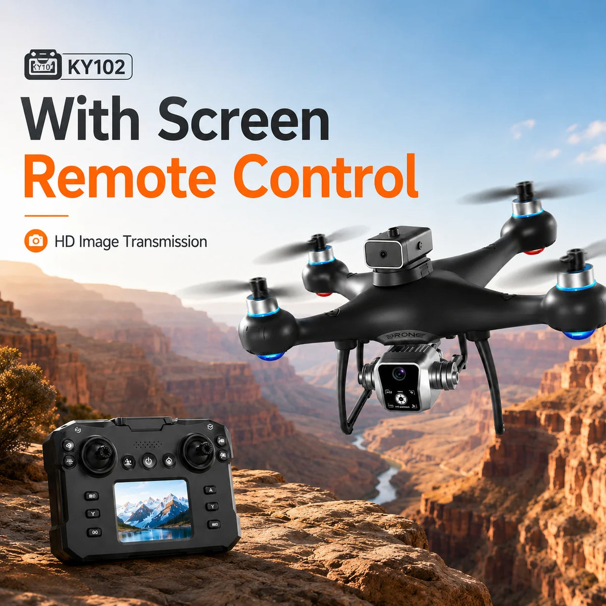 ZNLYRION Brushless Drone Featuring 360 Obstacle Avoidance And Dual Camera