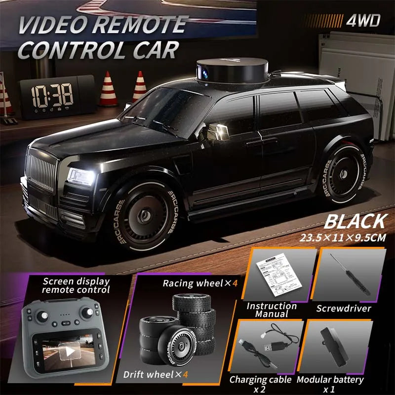 Hotfree FPV RC Drift Car HD Camera Video Screen Remote