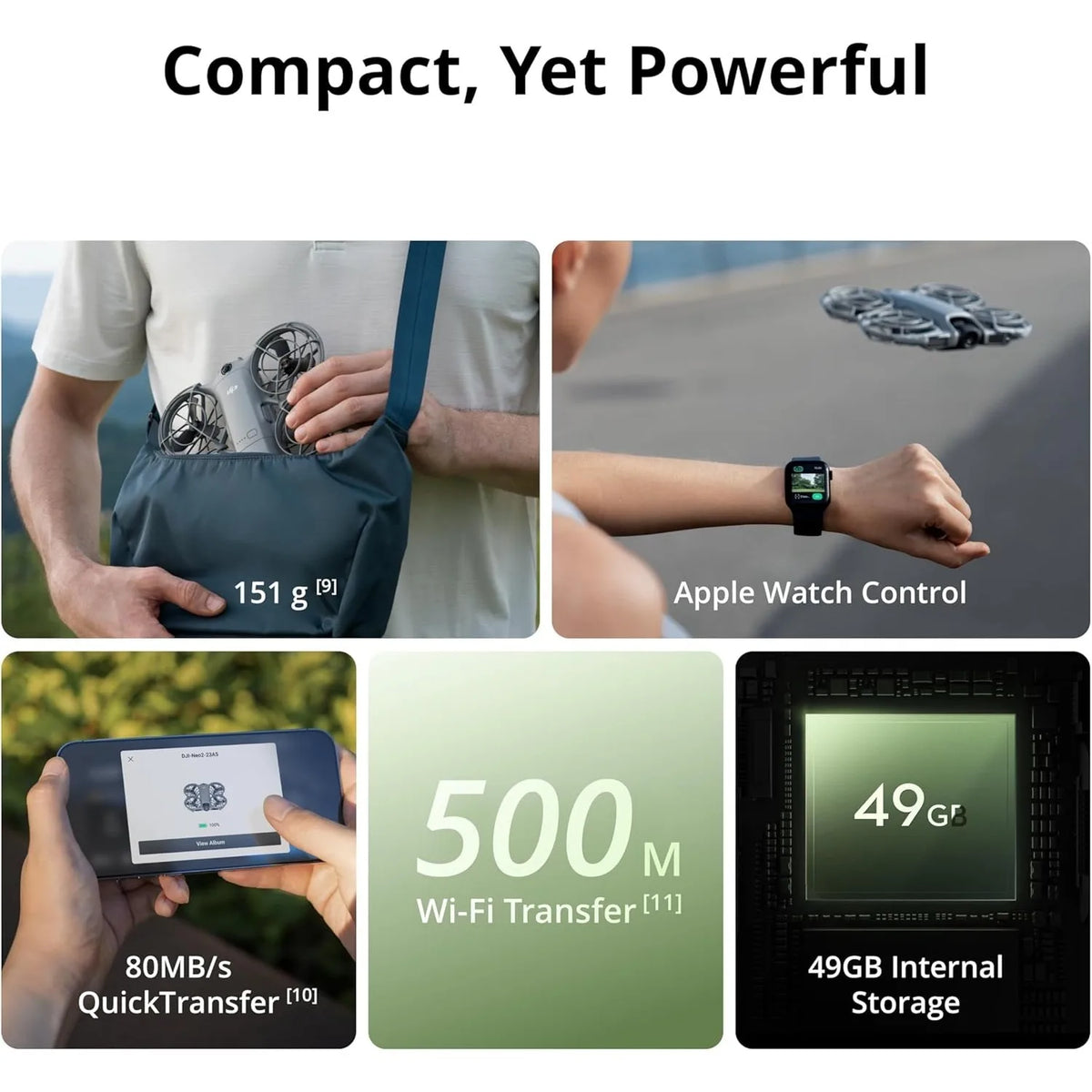 DJI Neo 2 Fly More Combo 4K Camera Drone Bundle