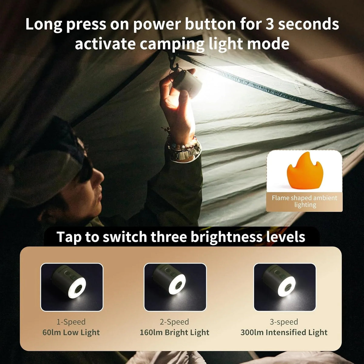Naturehike Portable Rechargeable Air Pump For Camping Travel Gear