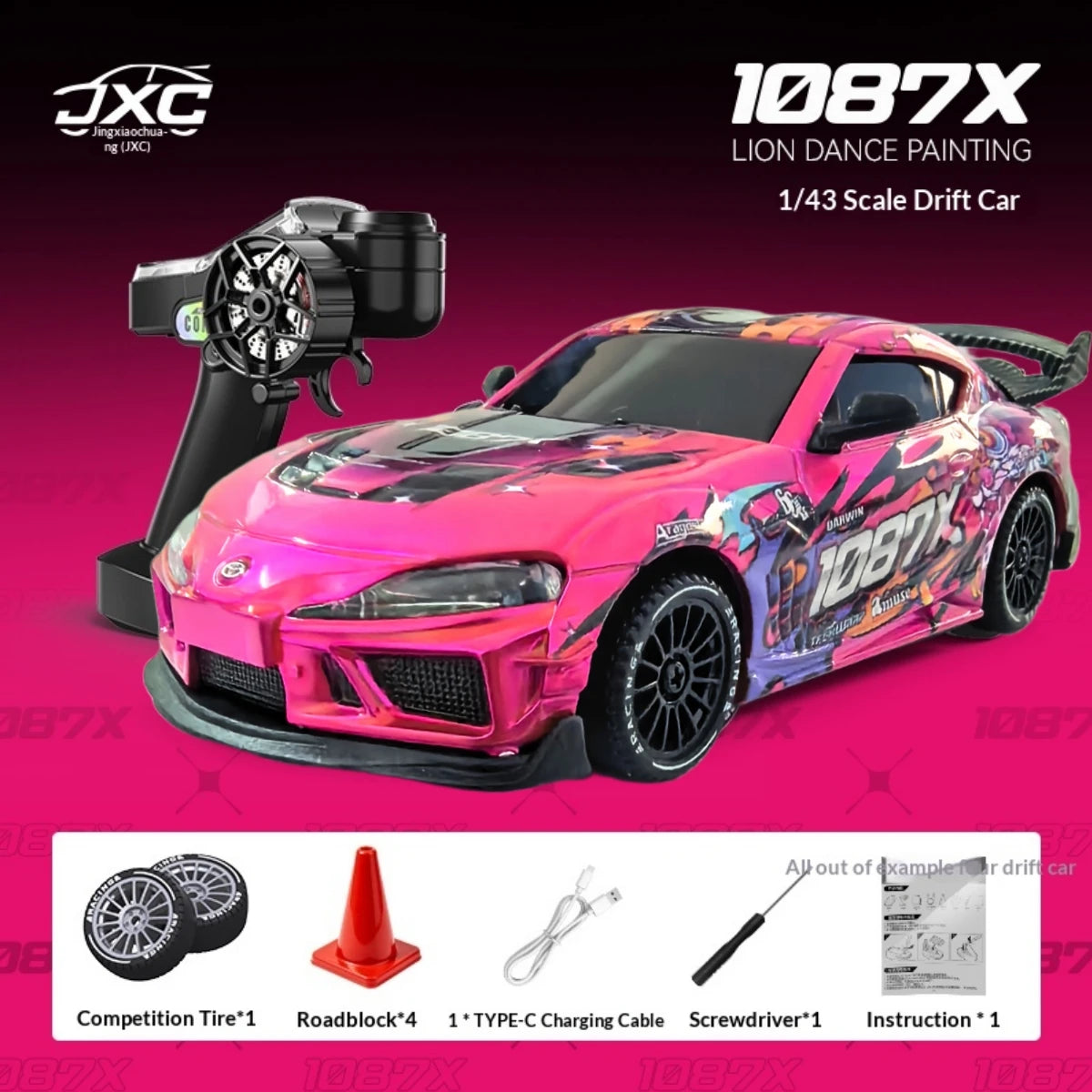 JJRC RC Drift Car With 2.4G Wireless Control And Gyroscope