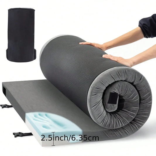 Waterproof Roll Up Memory Foam Camping And Travel Pad