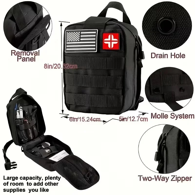 Portable Emergency Survival And First Aid Kit For Daily Safety