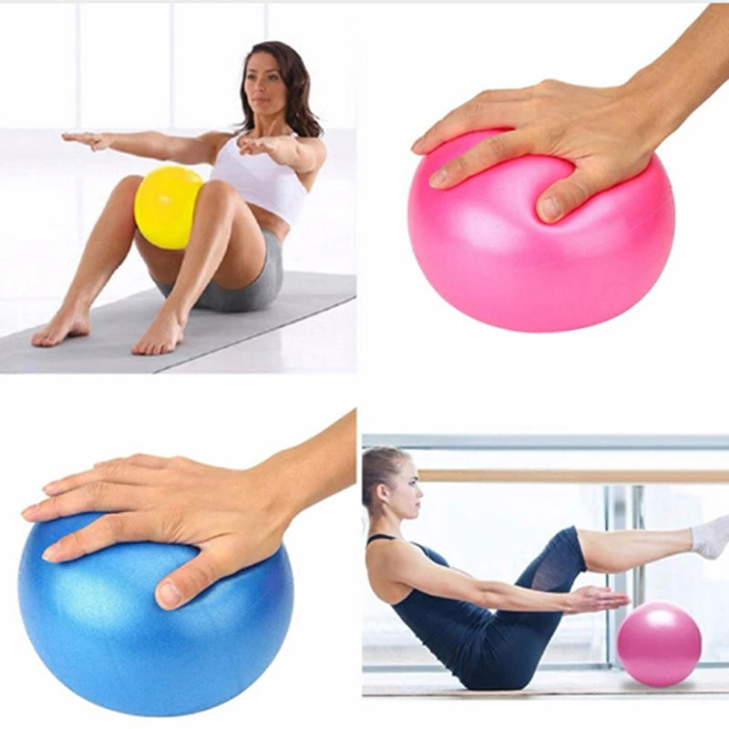 Smooth Yoga Ball for Home Training and Fitness Balance Exercises