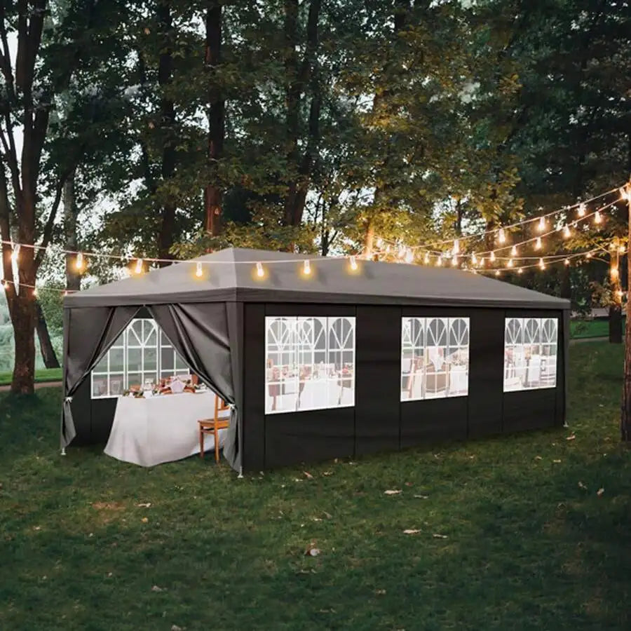 Heavy Duty Outdoor Waterproof Canopy Tent With Removable Sidewalls