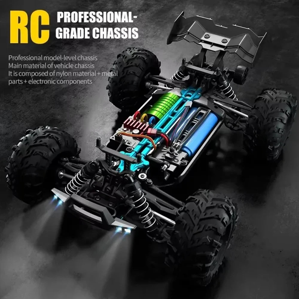 Four WD Brushless RC Racing Car With High Speed Remote Control