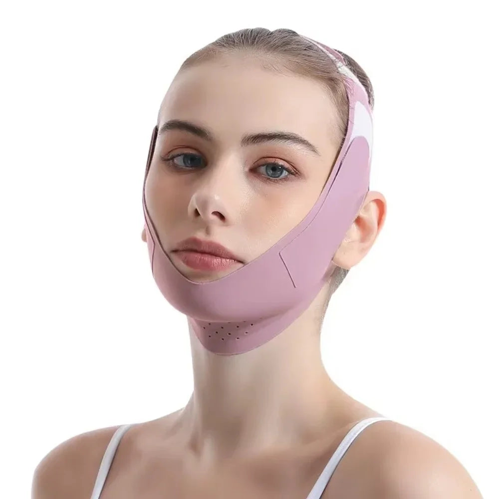Adjustable V Shape Face Lift Band For Double Chin Reduction