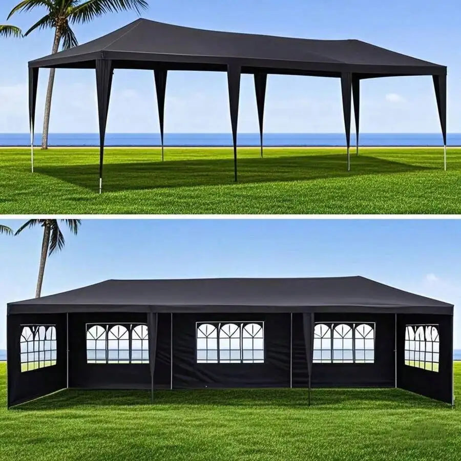 Heavy Duty Outdoor Waterproof Canopy Tent With Removable Sidewalls