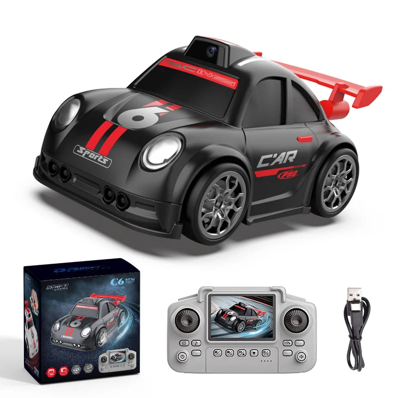 Mini 2.4G RC Car Featuring FPV Camera Wireless Drift Toy