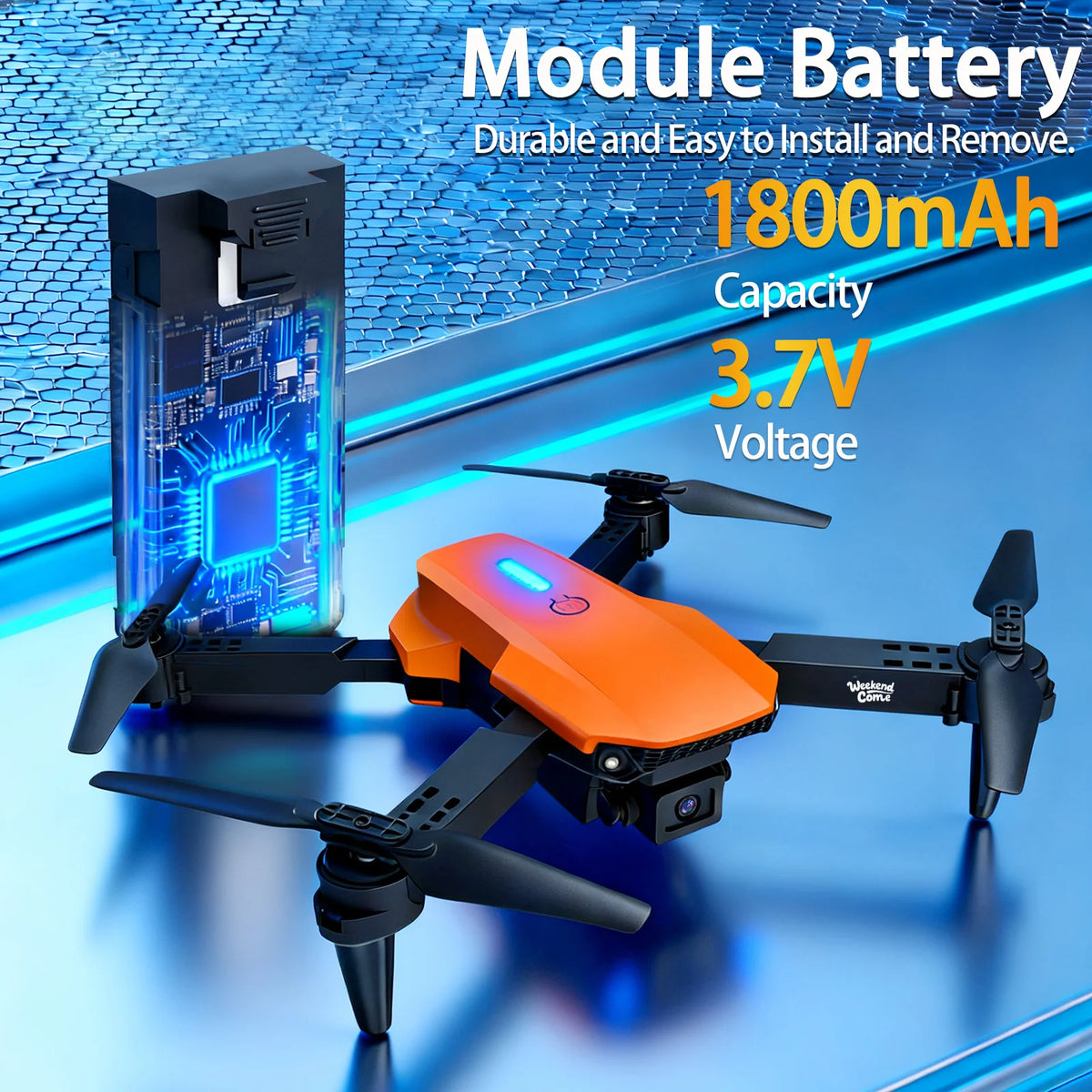 Professional HD Camera Foldable Quadcopter Drone For Beginners