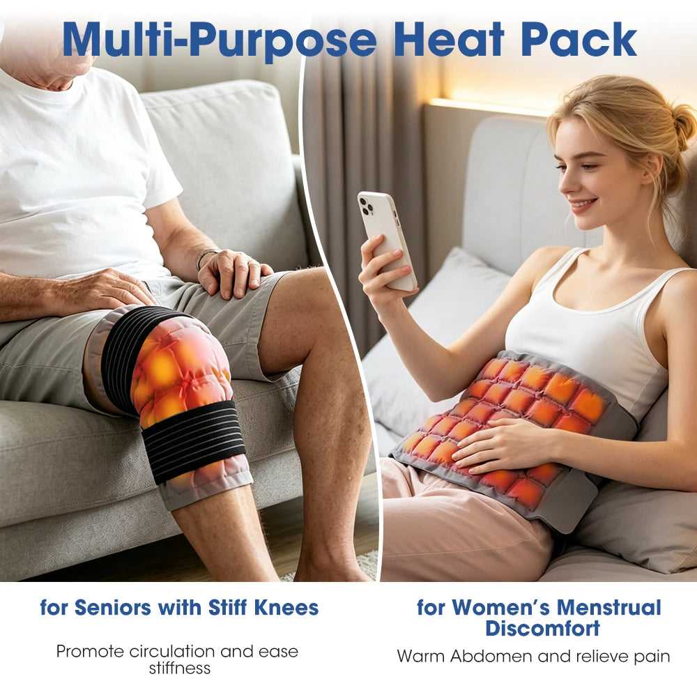 Hailicare Reusable Hot And Cold Knee Ice Pack Wrap