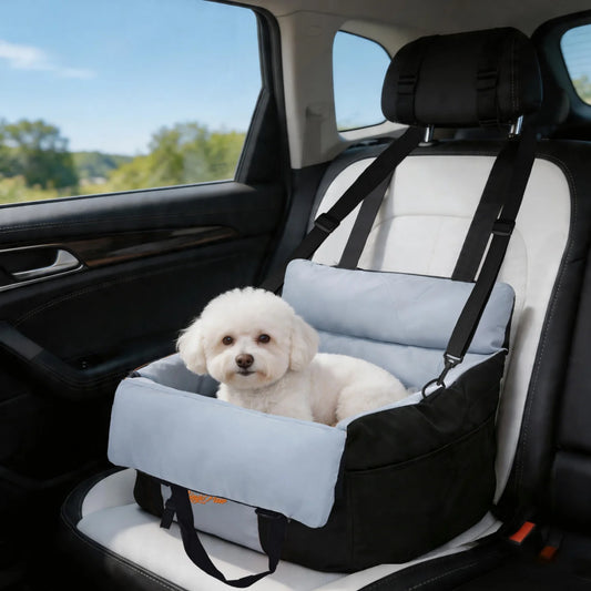 Bingopaw Dog Car Seat Pet Booster Seat With Safety Belt