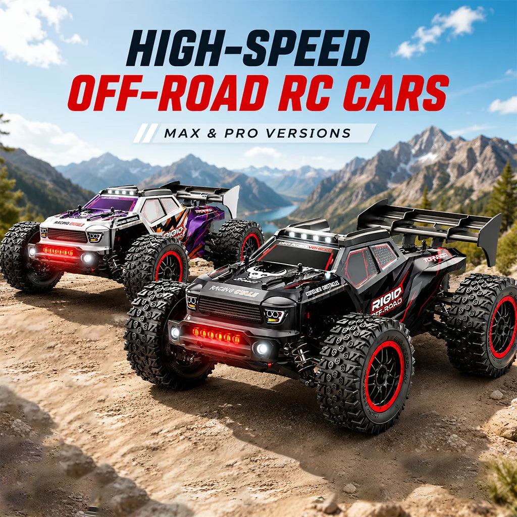 ZNLYRION Brushless RC Truck With Metal Gears And LED Lights