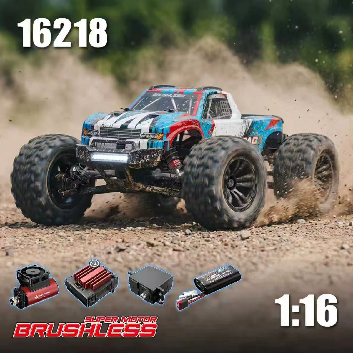 MJX Brushless RC Off Road 4WD Remote Control Truck