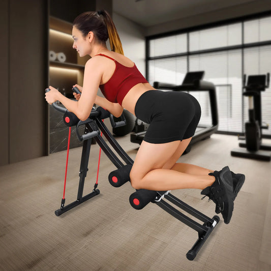 Gikpal Foldable Ab Machine Core Exercise Fitness Equipment For Home