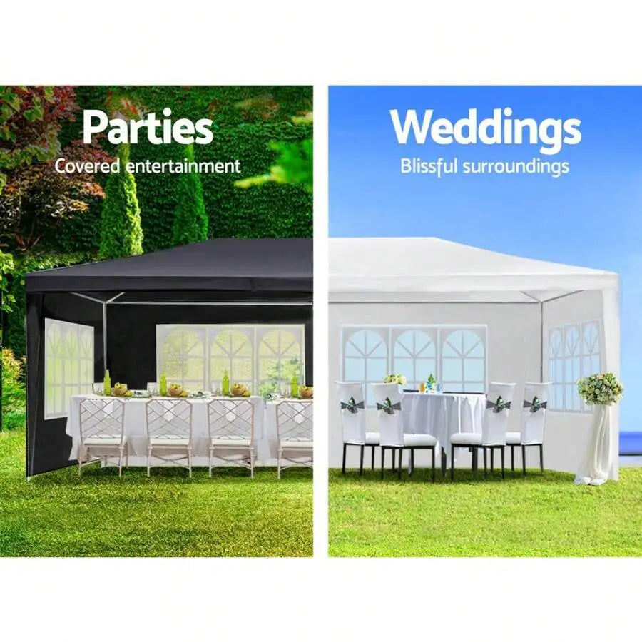 Heavy Duty Outdoor Waterproof Canopy Tent With Removable Sidewalls